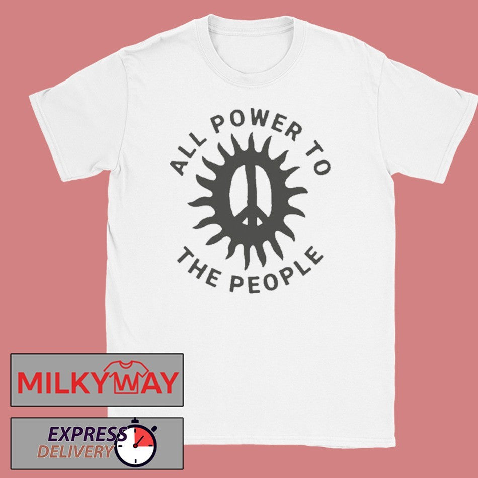 Hayley Williams White T-Shirt All Powel To The People 2026 shirt