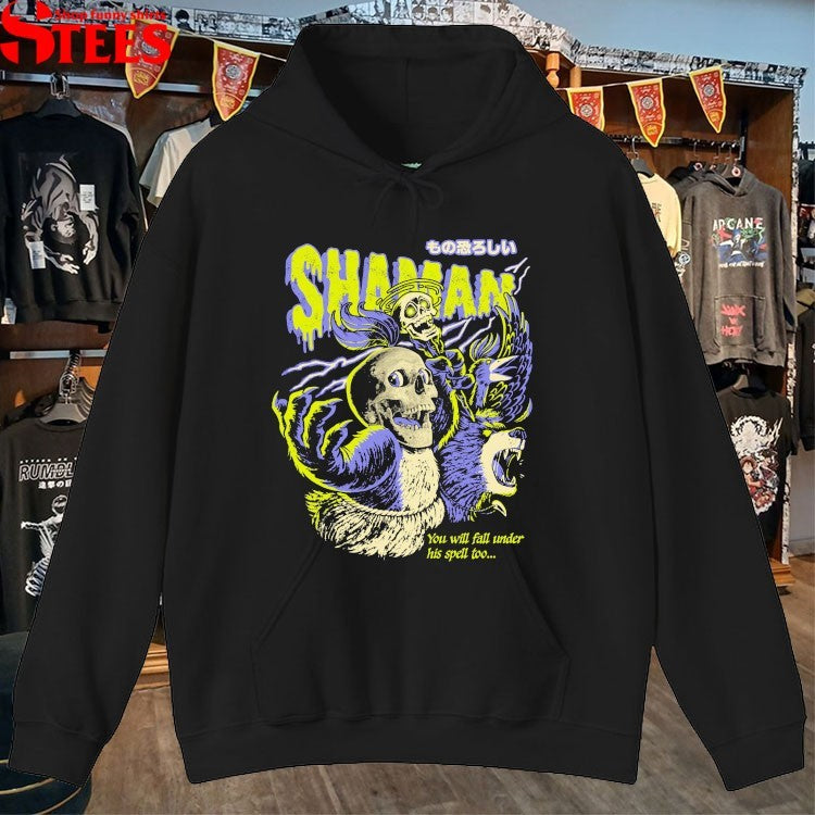 Henrique Torres Spooky Shaman You Will Fall Under His Spell Too T-shirts