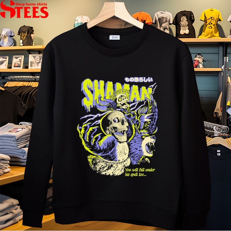 Henrique Torres Spooky Shaman You Will Fall Under His Spell Too T-shirts