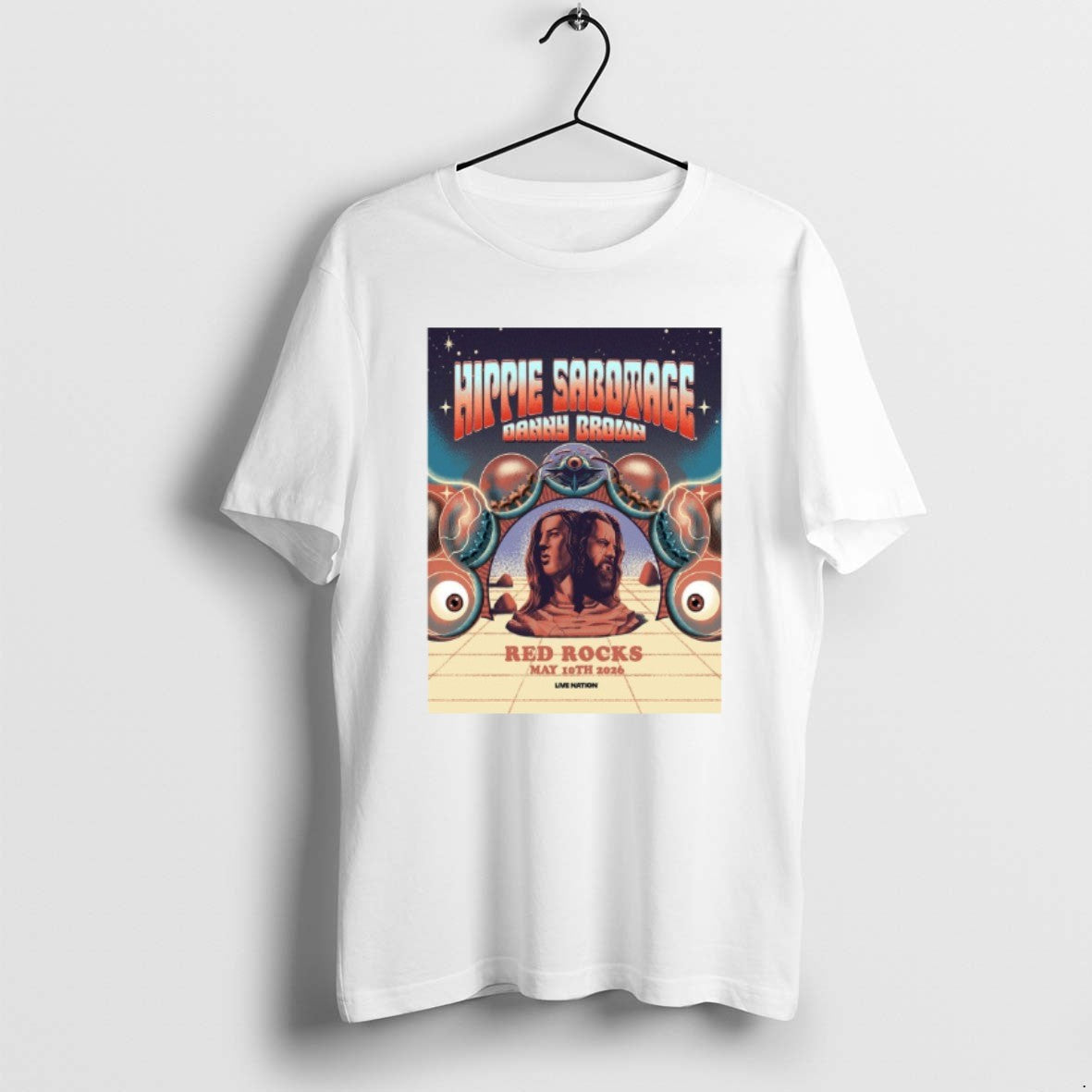 Official Hippie Sabotage Live At Red Rocks Amphitheatre 2026 In Morrison Colorado On May 10 T-Shirts, Hoodie, Sweatshirt