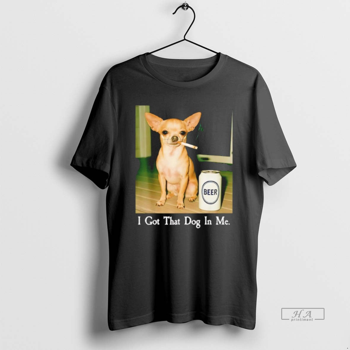 Official I Got That Dog In Me Chihuahua Smoking Beer Meme T-Shirts, Hoodie, Sweatshirt | PureTeeCo.com