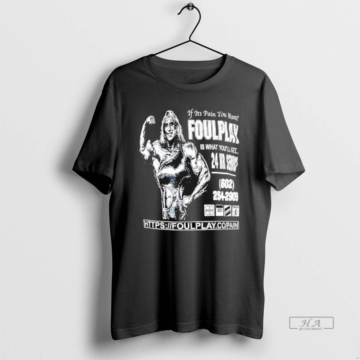 Official If Its Pain You Want Foulplay Is What Youll Get T-Shirts, Hoodie, Sweatshirt | PureTeeCo.com