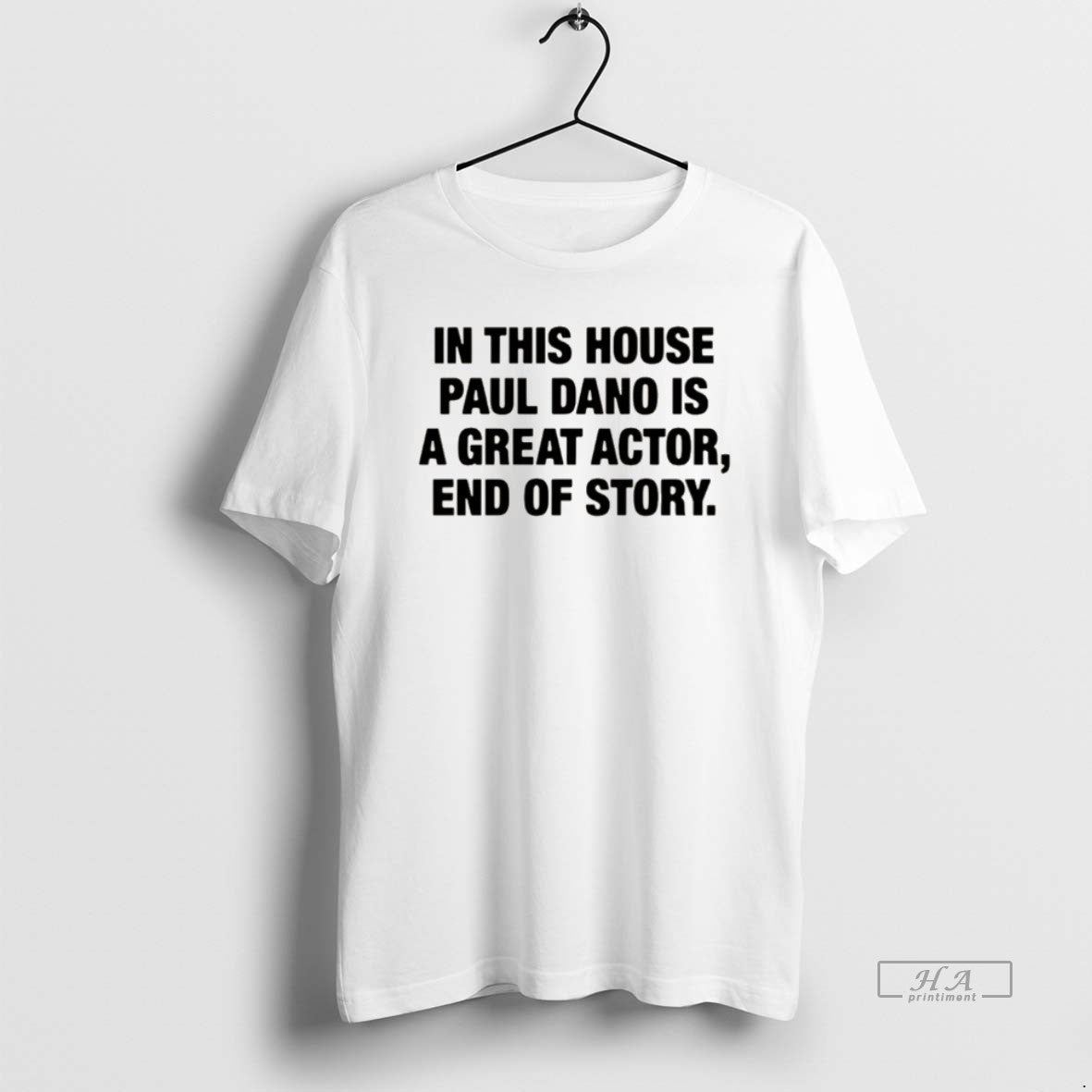 Official In This House Paul Is A Great Actor End Of Story Christmas T-Shirts, Hoodie, Sweatshirt | PureTeeCo.com