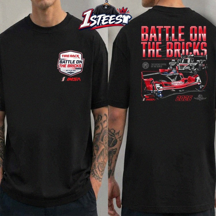 Indianapolis Motor Speedway Battle On The Bricks The Racing Capital Of The World 2026 Ghost Car T-shirts