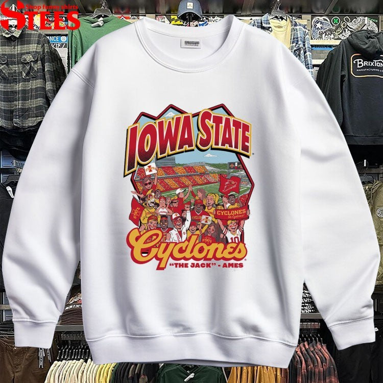 Iowa State Cyclones The Jack Ames Trice Stadium T-Shirts