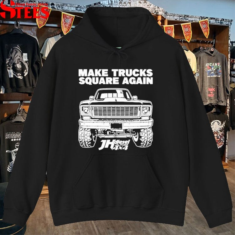 JH’s Make Trucks Square Again T-shirts