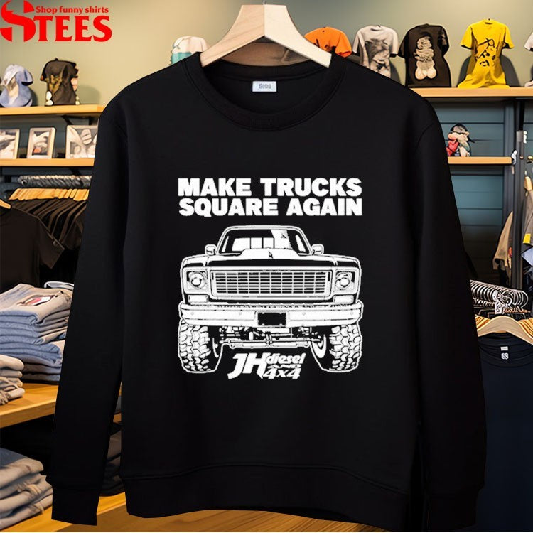 JH’s Make Trucks Square Again T-shirts