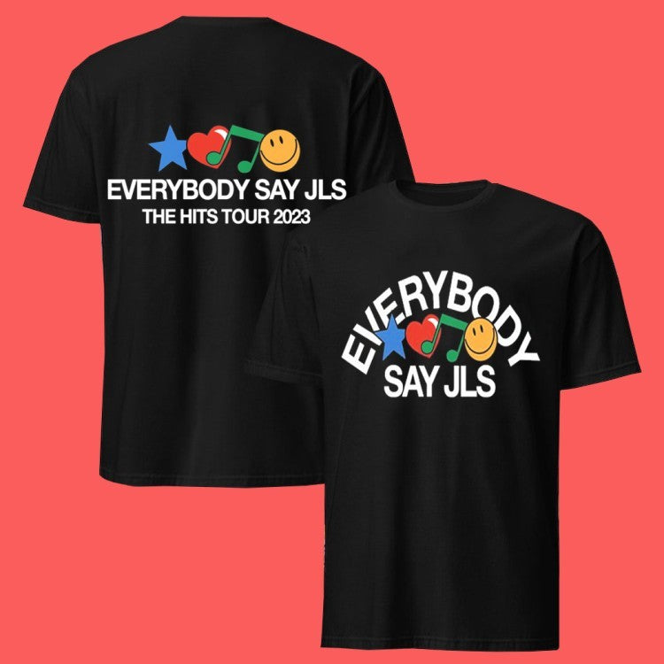JLS Everybody Say Jls The Hits Tour 2023 T-T-Shirtss