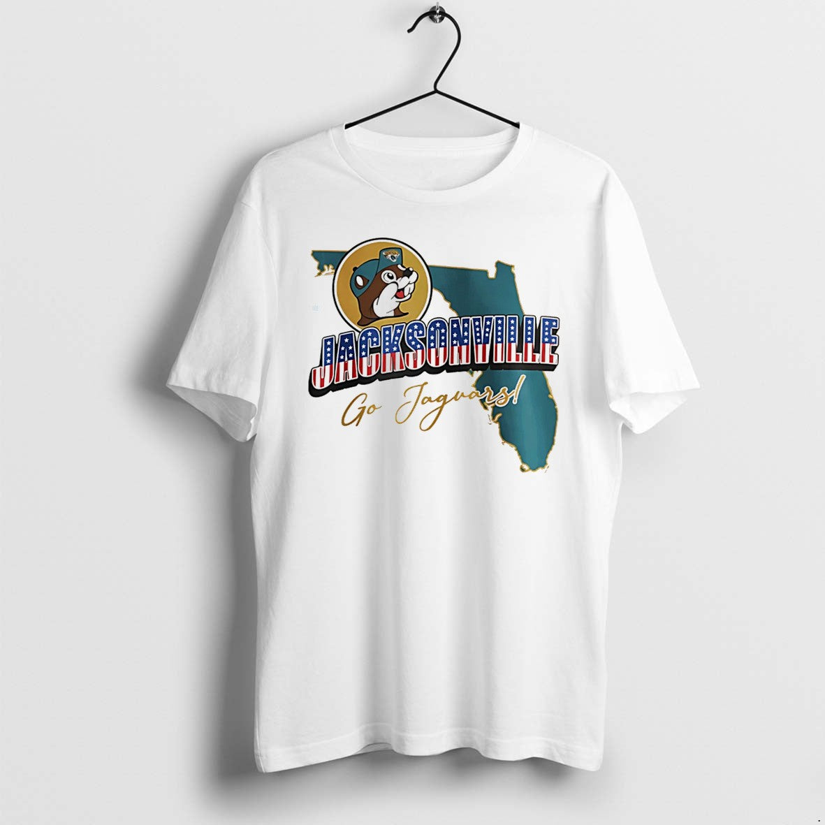 Official Jacksonville Jaguars Buc Ees Jacksonville Go Jaguars Patriotic Tee T Shirts