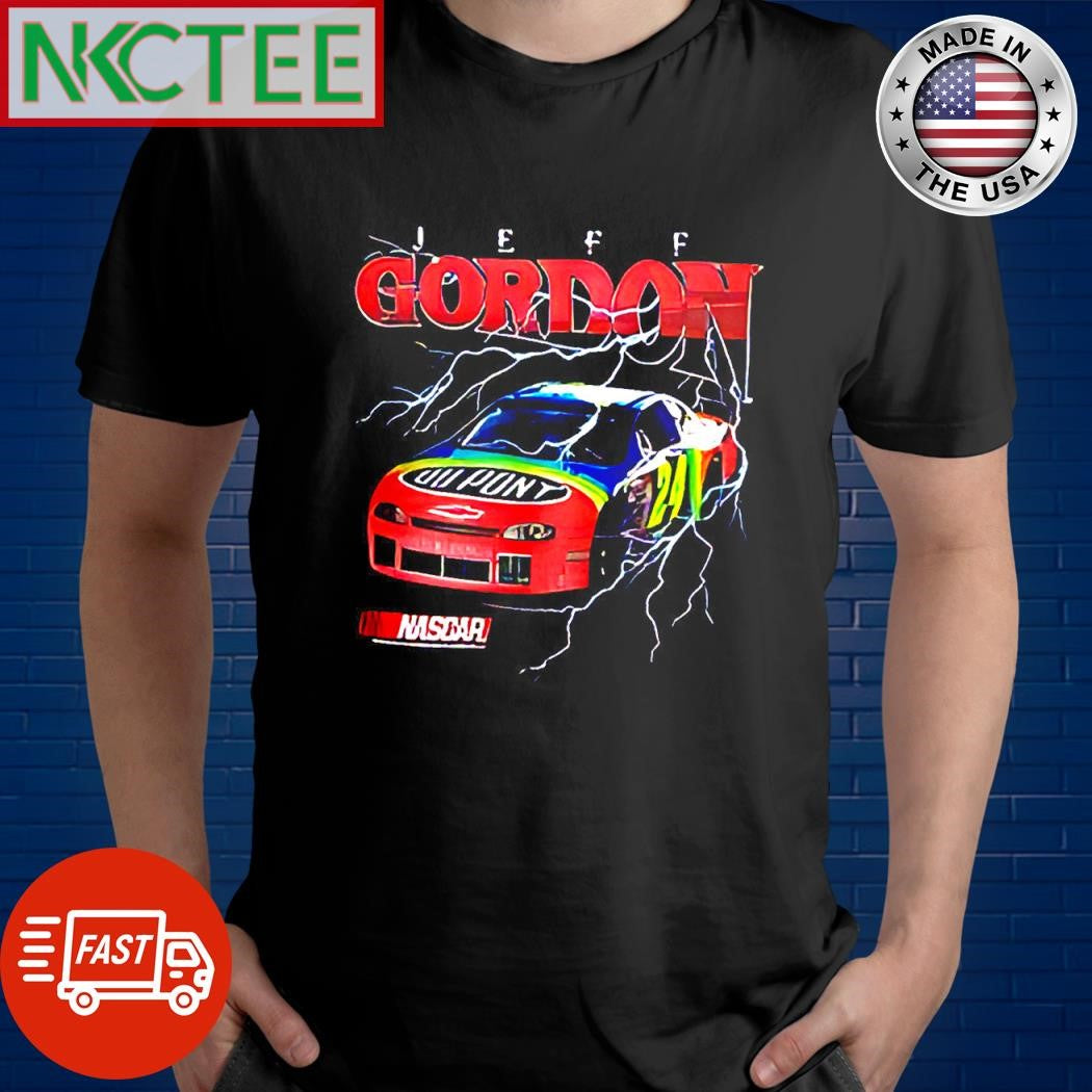 Official Jeff Gordon Nascar thunder 24 car shirt