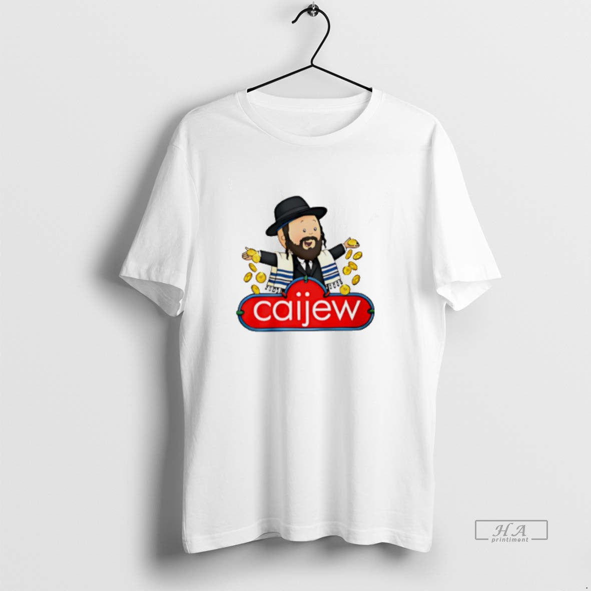 Official Jewish Caijew Meme Logo T-Shirts, Hoodie, Sweatshirt | PureTeeCo.com