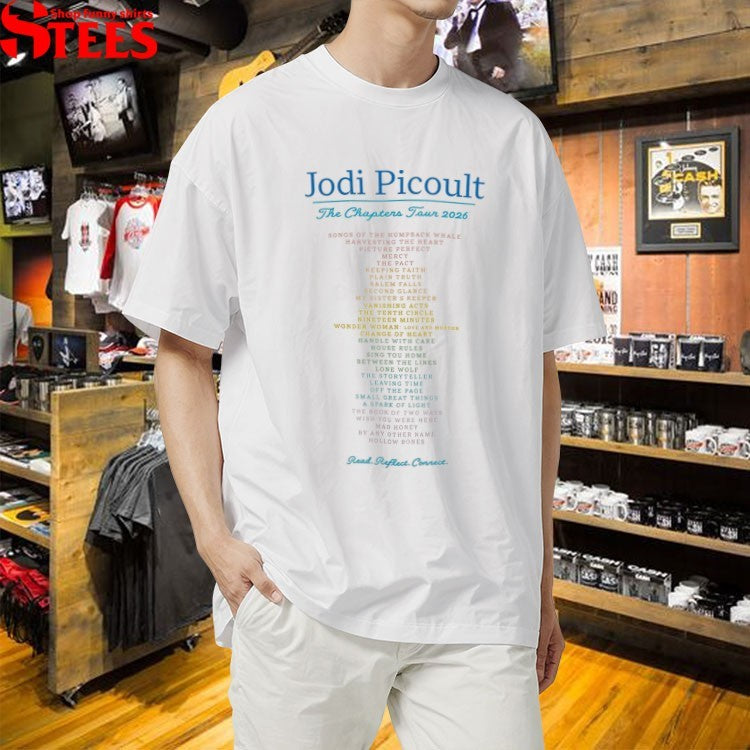 Jodi Picoult The Chapters Tour 2026 T-shirts