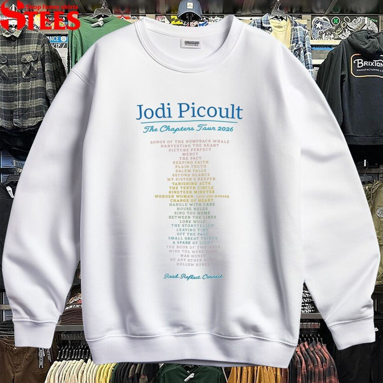 Jodi Picoult The Chapters Tour 2026 T-shirts