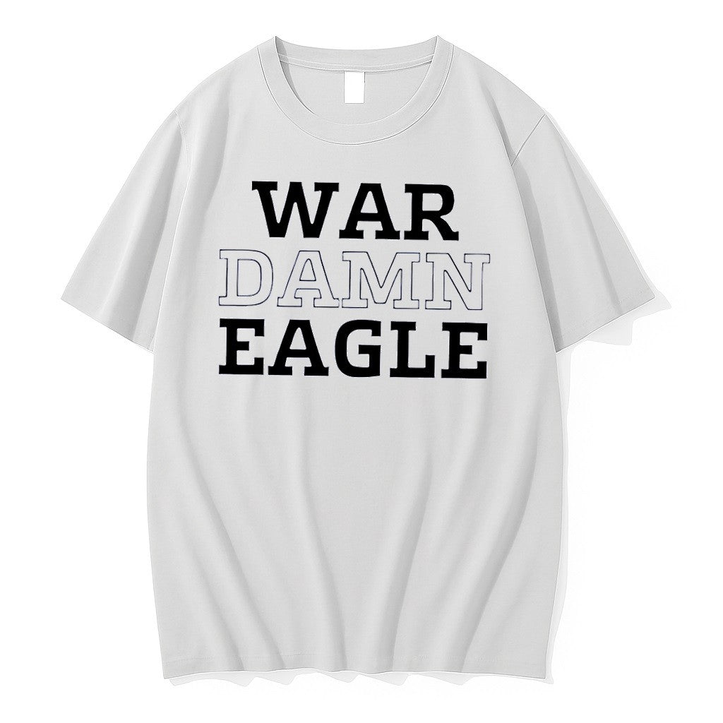 Official John Oates War Damn Eagle White T Shirts Jpg
