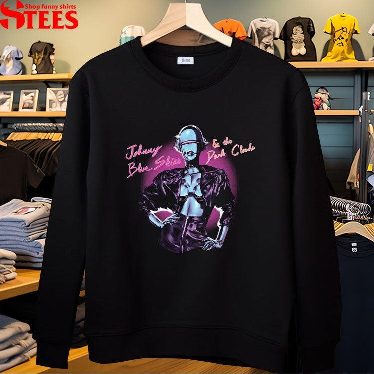 Johnny Blue Skies And The Dark Clouds Cyborg Party T-shirts