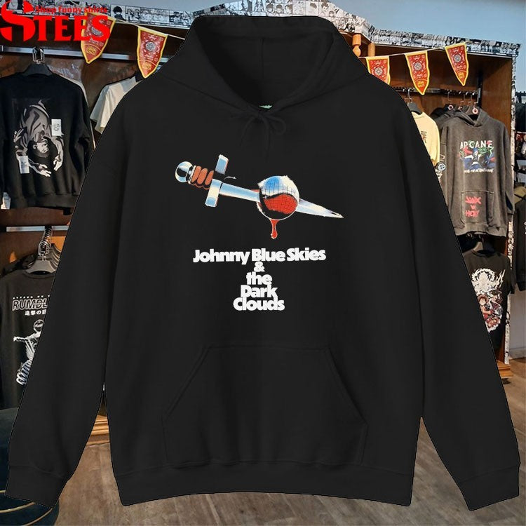 Johnny Blue Skies And The Dark Clouds Dagger T-shirts