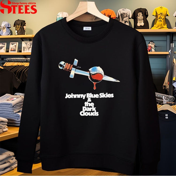 Johnny Blue Skies And The Dark Clouds Dagger T-shirts