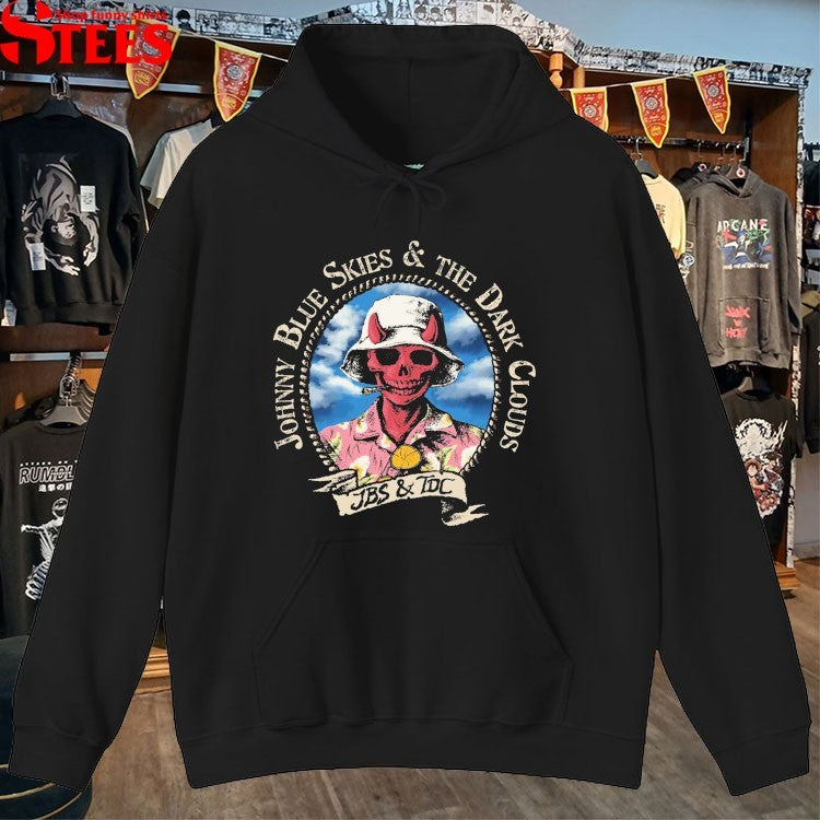 Johnny Blue Skies And The Dark Clouds Panama Devil T-shirts