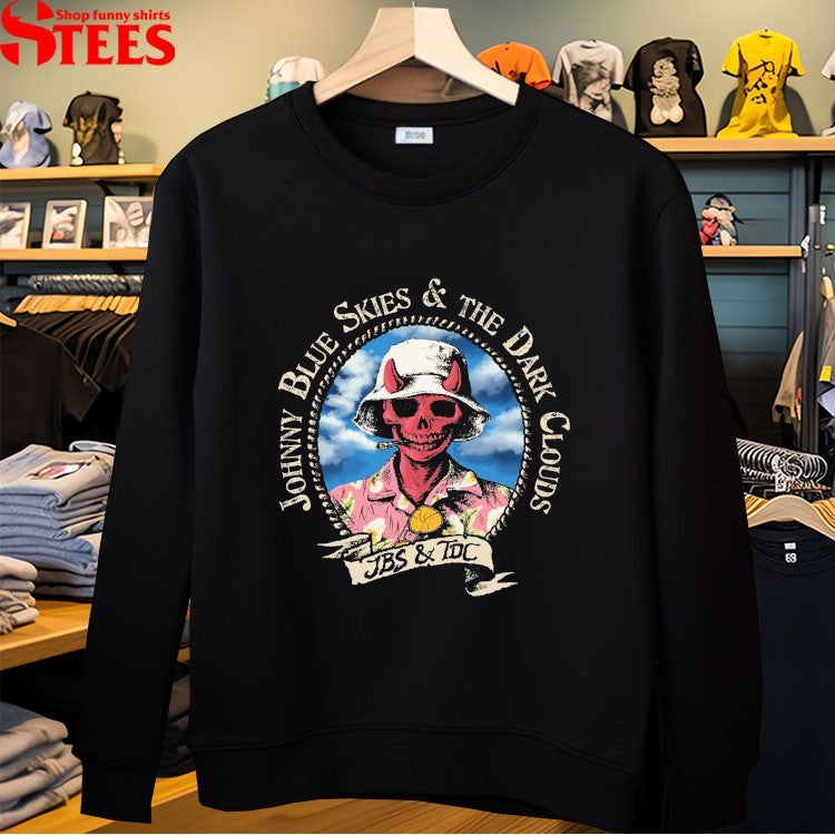 Johnny Blue Skies And The Dark Clouds Panama Devil T-shirts