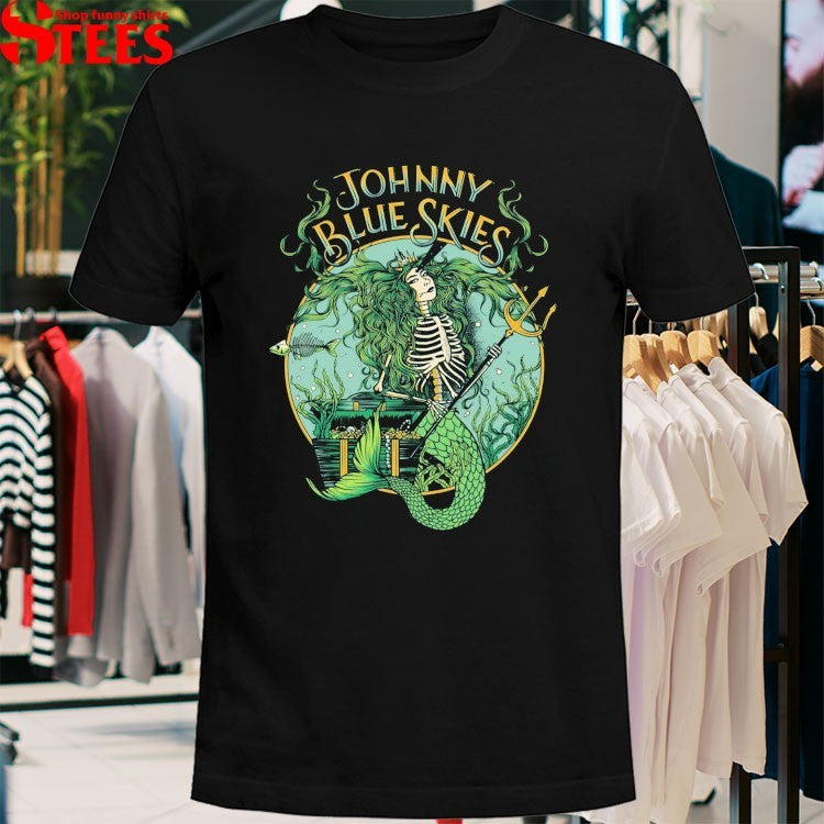 Johnny Blue Skies Mermaid T-Shirts