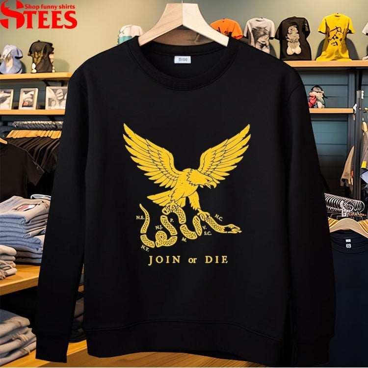 Join Or Die Hodge Twins Eagle T-shirts