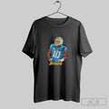 Official Justin Herbert Los Angeles Chargers 10 Paint
