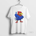 Official Kansas Jayhawks Middle Finger Mascot T-Shirts, Hoodie, Sweatshirt | PureTeeCo.com