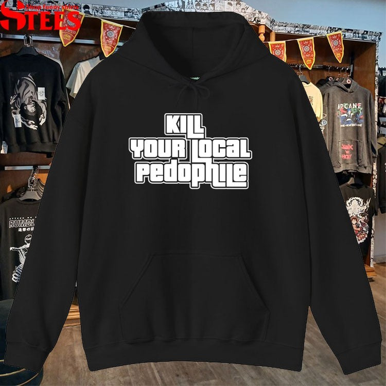 Kill Your Local Pedophile GTA T-shirts