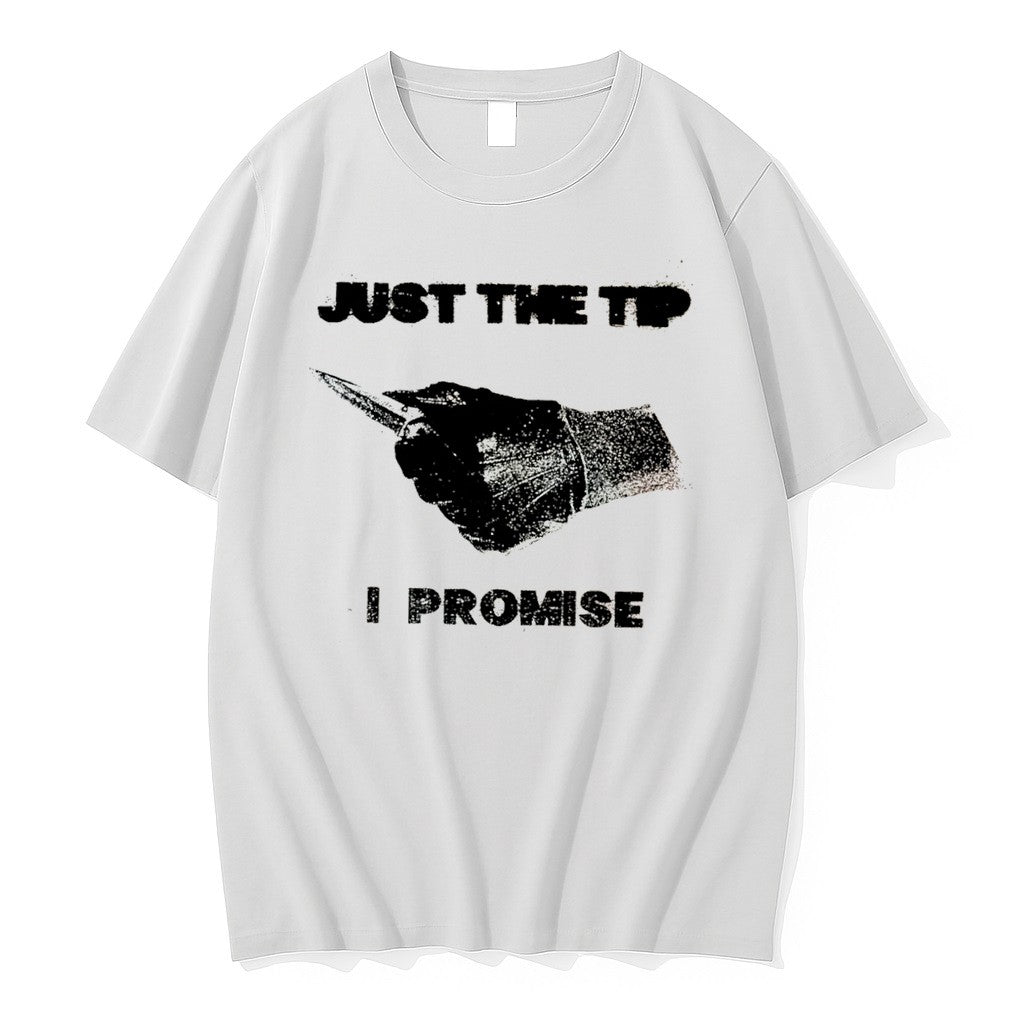 Official Knife Sharp Just The Tip I Promise Tee T Shirts Jpg