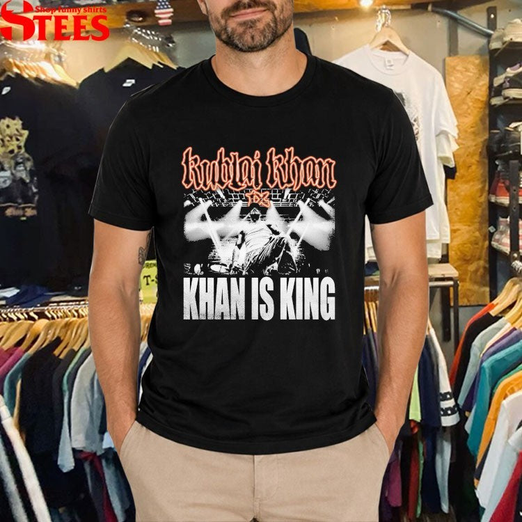 Kublai Khan Tx Khan Is King Photo T-shirts