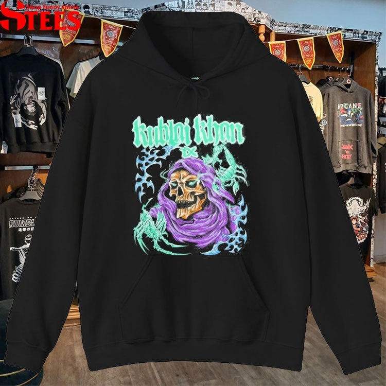 Kublai Khan Tx Teal Logo T-Shirt