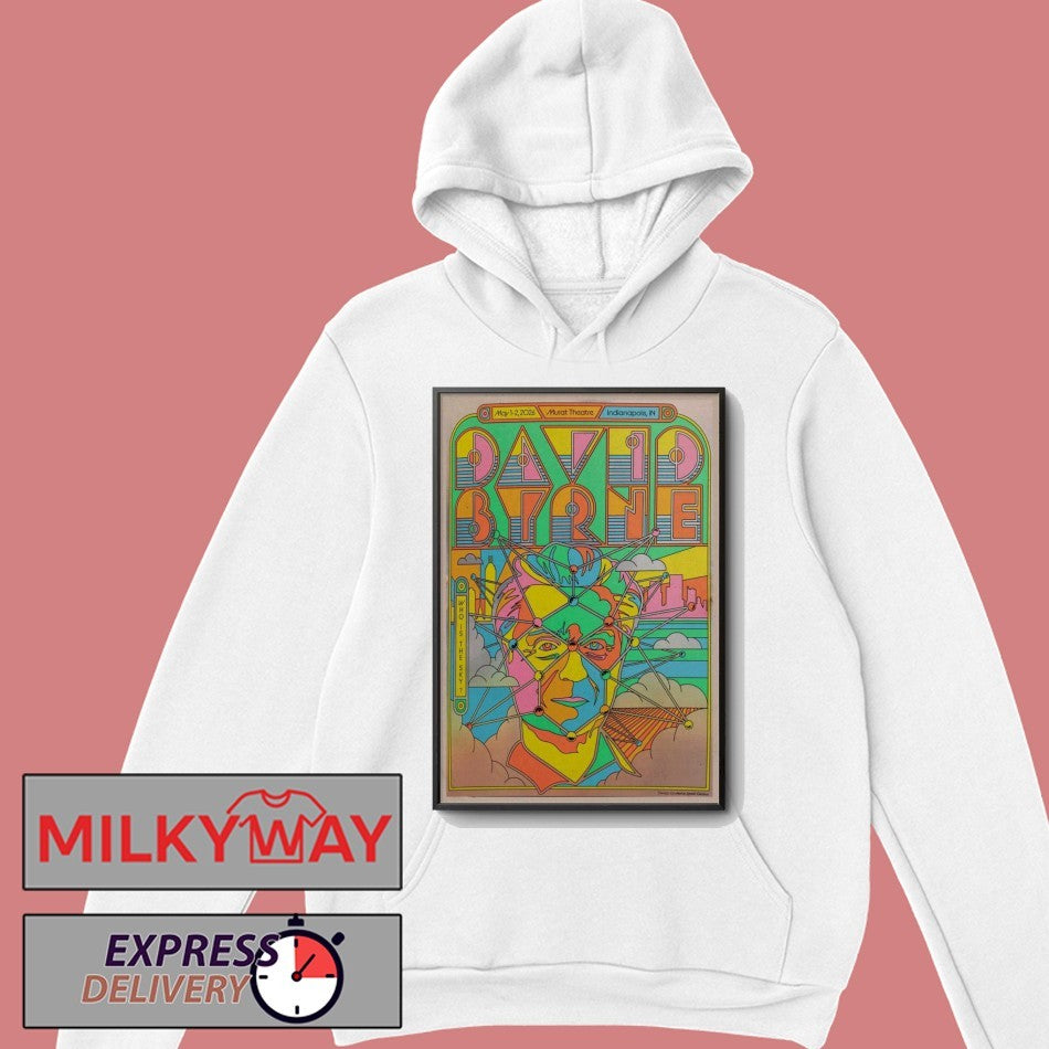 LIMITED May 1-2 2026 David Byrne Poster Indianapolis, IN shirt