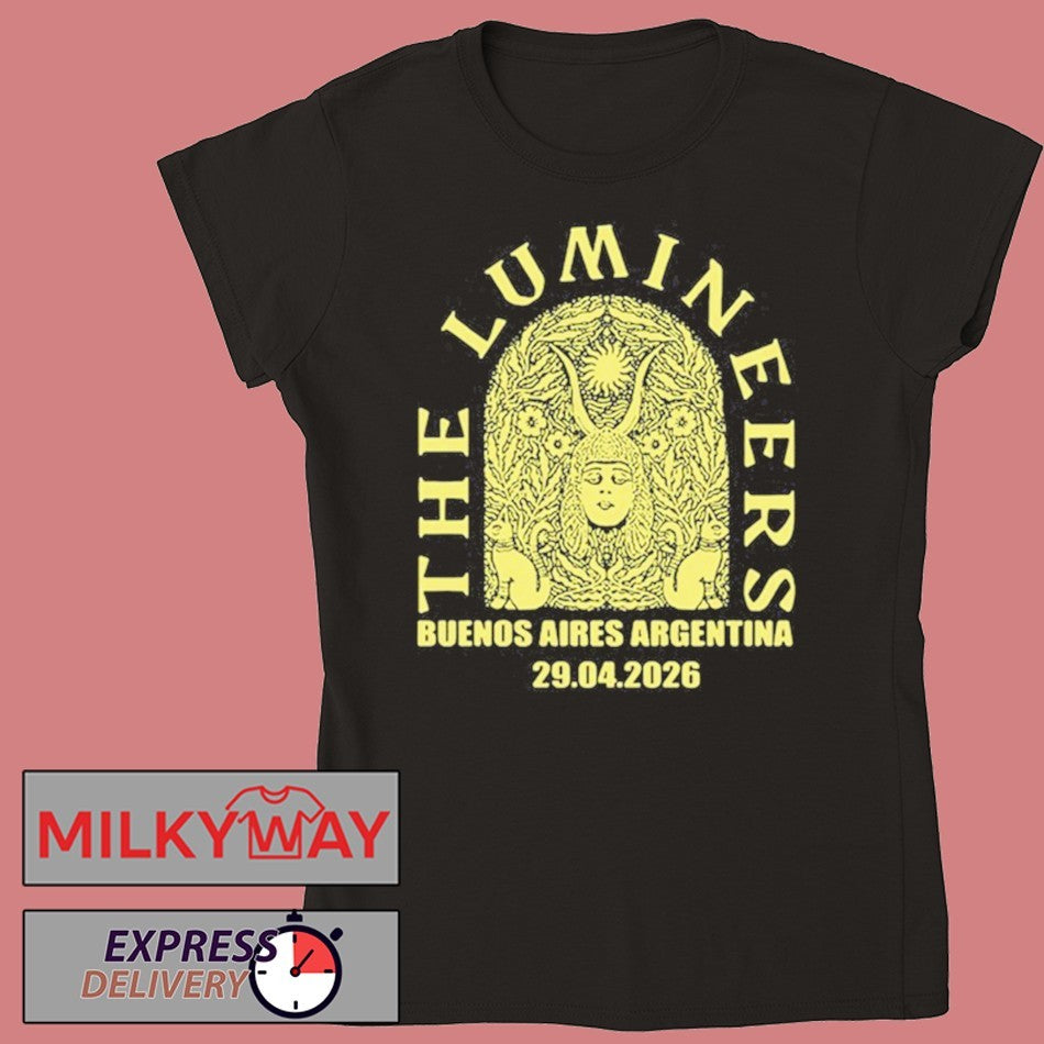 LIMITED The Lumineers Buenos Aires Apr 29 2026 Shirt