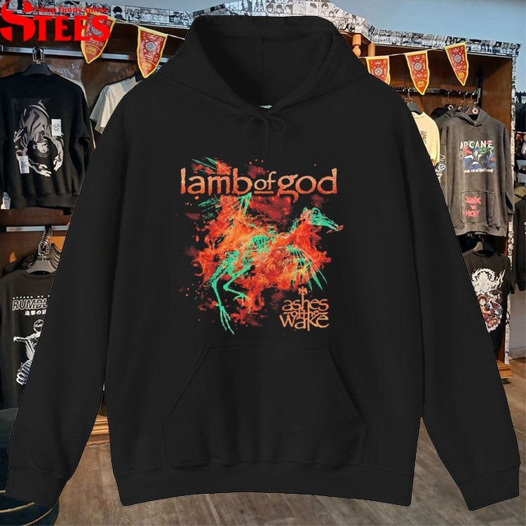 Lamb Of God Fire Bone And Ashes T-shirts