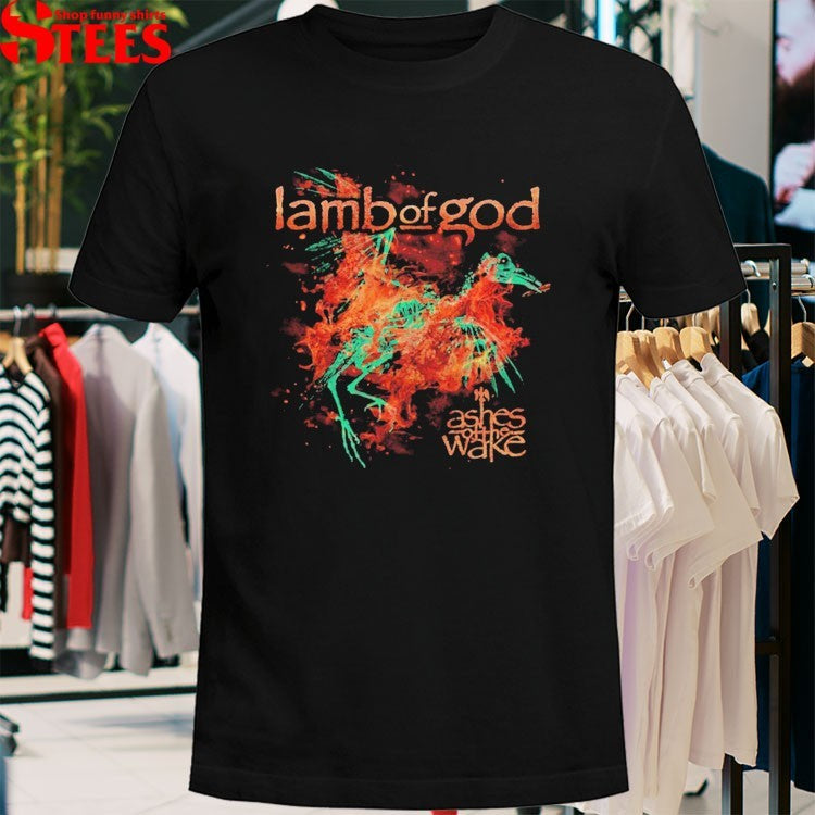 Lamb Of God Fire Bone And Ashes T-shirts