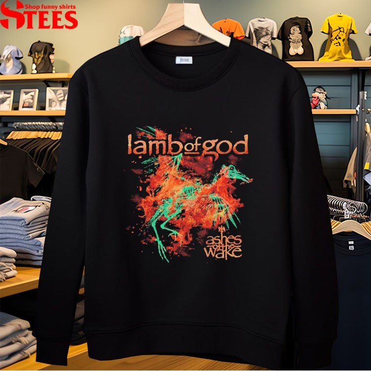 Lamb Of God Fire Bone And Ashes T-shirts