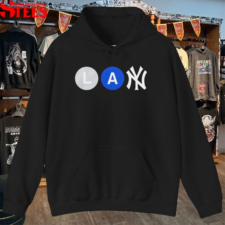 Lany x New York Yankees L Train, A Train T-shirts