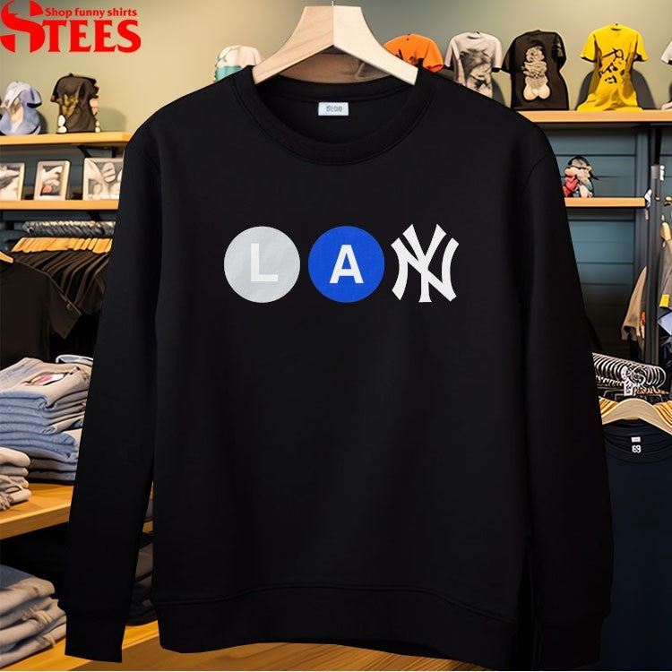 Lany x New York Yankees L Train, A Train T-shirts