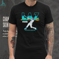 Lazaro Montes Laz light tower power Seattle Mariners baseball shirt