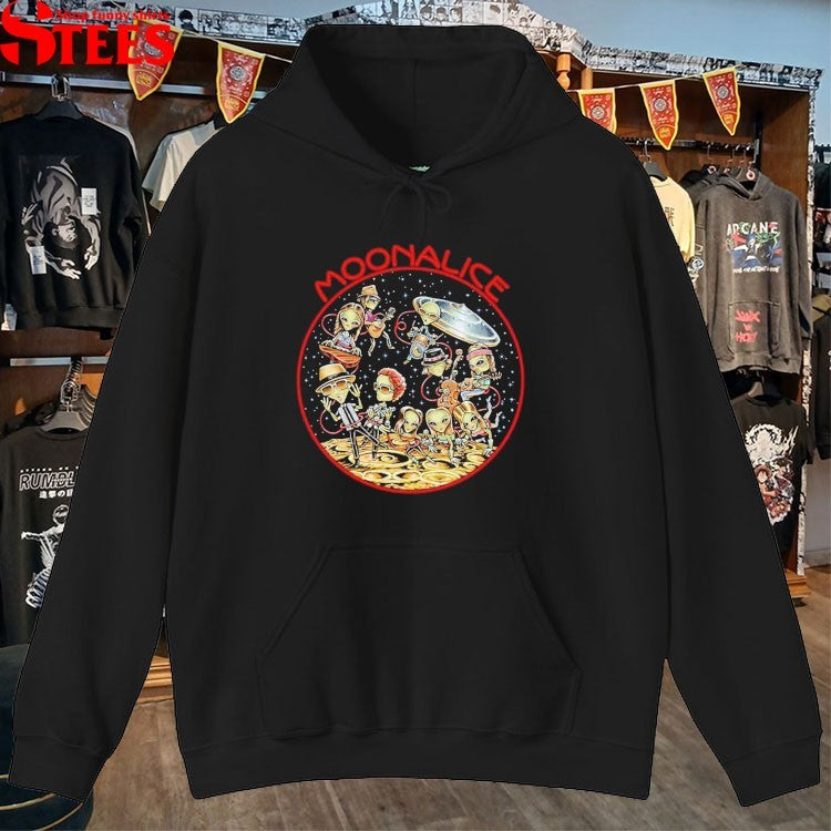 Light Side Of The Moonalice Aliens T-shirts