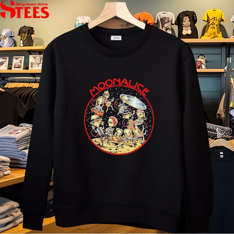 Light Side Of The Moonalice Aliens T-shirts