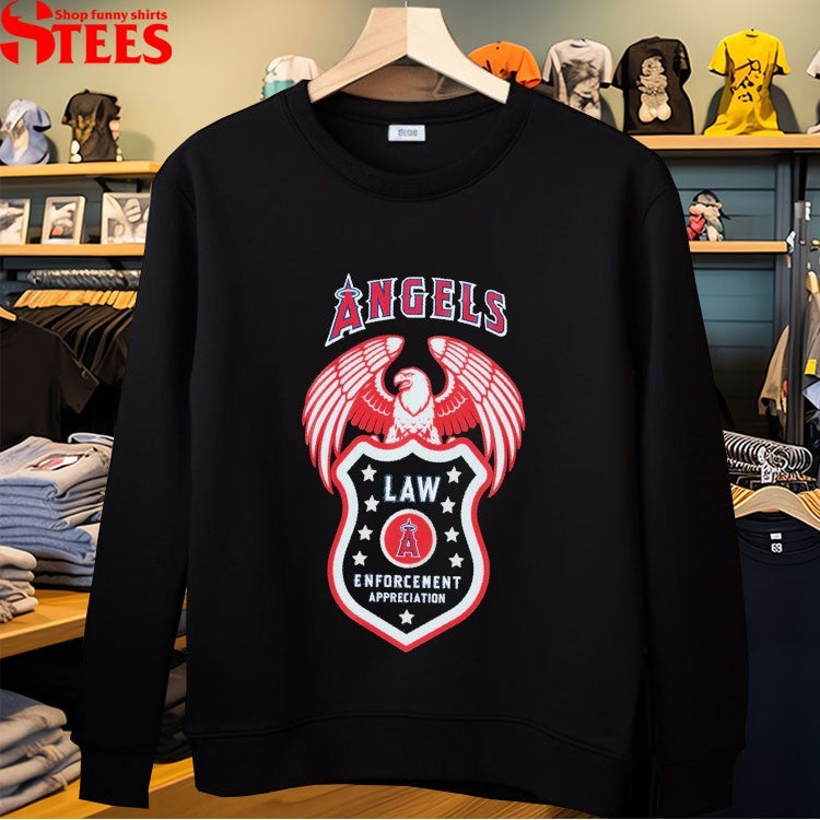 Los Angeles Angels Law Enforcement Appreciation T-shirts
