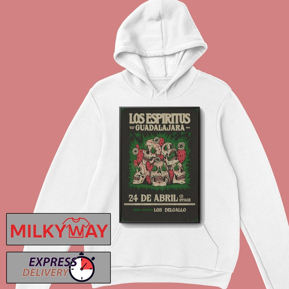 Los Espiritus C3 Stage in Guadalajara Mexico Apr 24 2026 Poster shirt