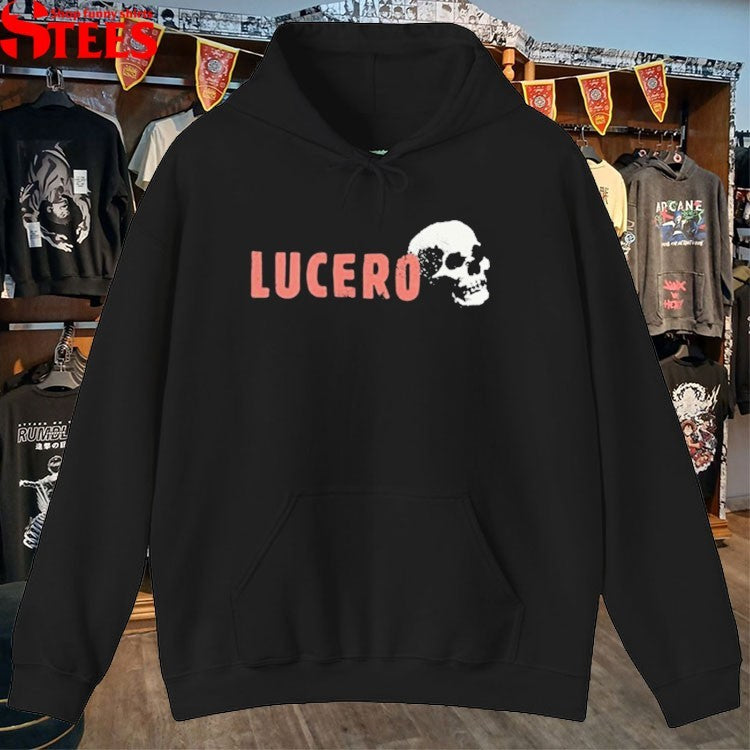 Lucero Skull Leaves T-shirts