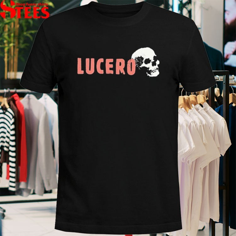 Lucero Skull Leaves T-shirts
