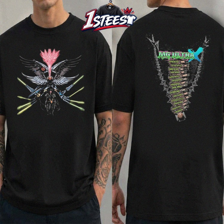 Machine Girl PsychoWarrior Album T-shirts