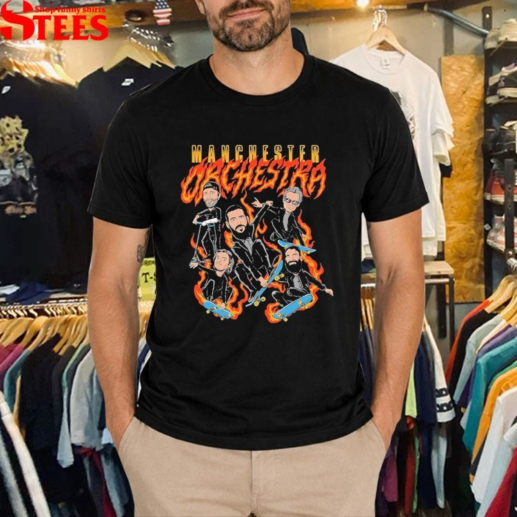 Manchester Orchestra Skateboard T-shirts