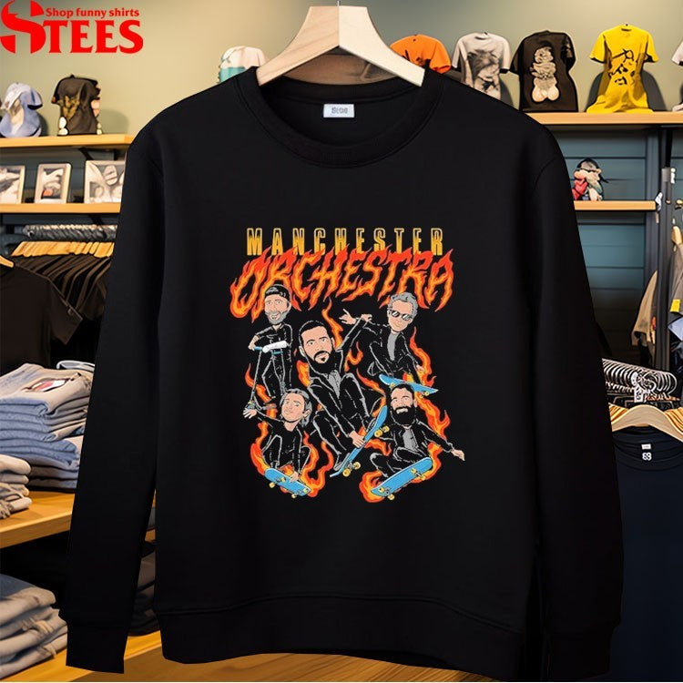 Manchester Orchestra Skateboard T-shirts