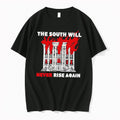 Official Mansion Fire The South Will Never Rise Again Tee T Shirts Jpg
