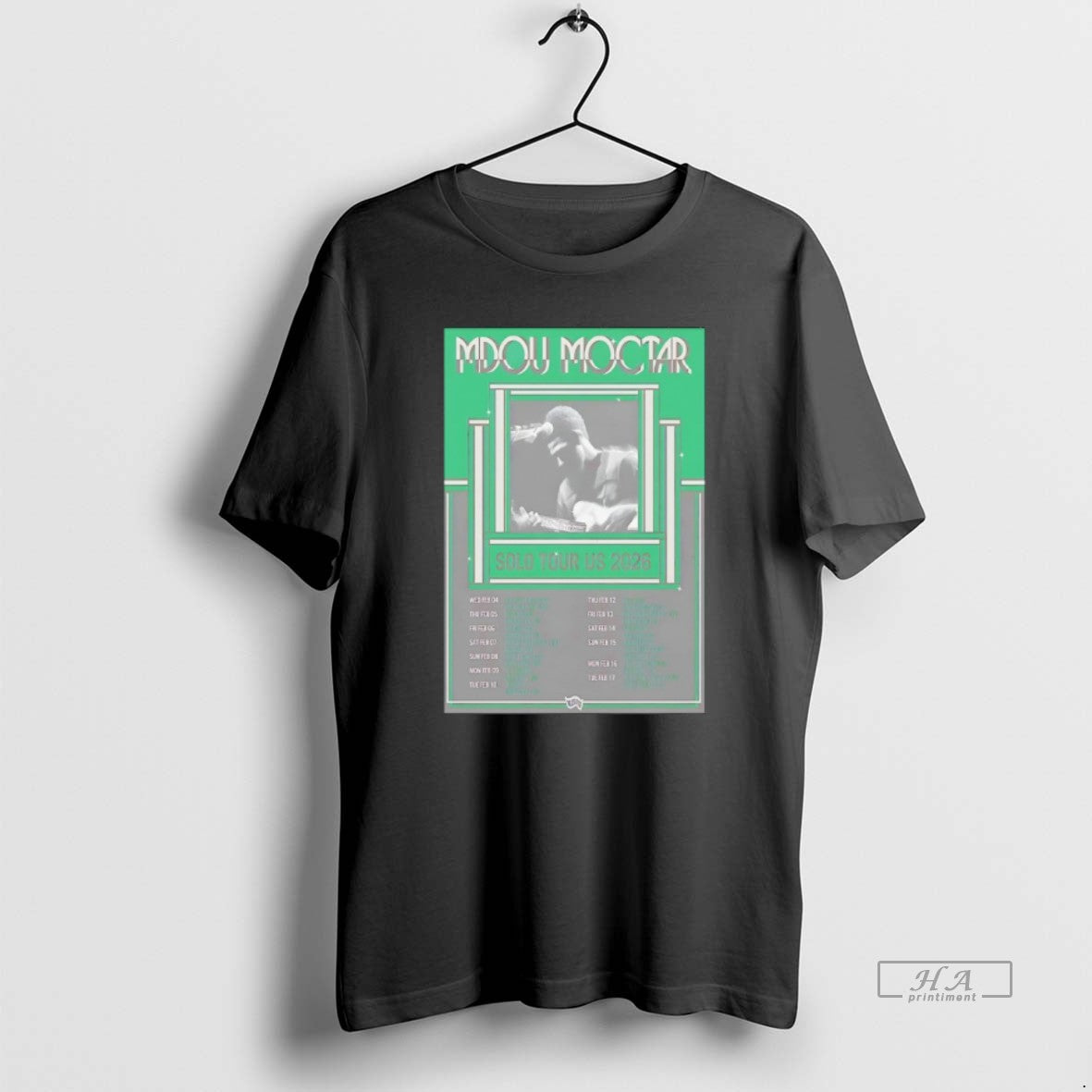 Official Mdou Moctar 2026 Solo Tour Us T-Shirts, Hoodie, Sweatshirt | PureTeeCo.com